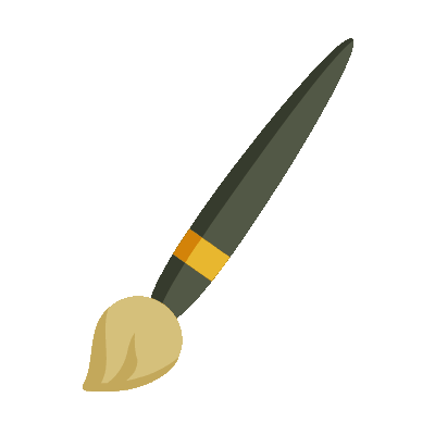 Wired flat 118 brush hover pinch