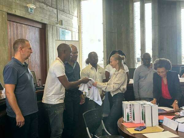 Partenariat formation PSC avec la mairie de Point à pitre