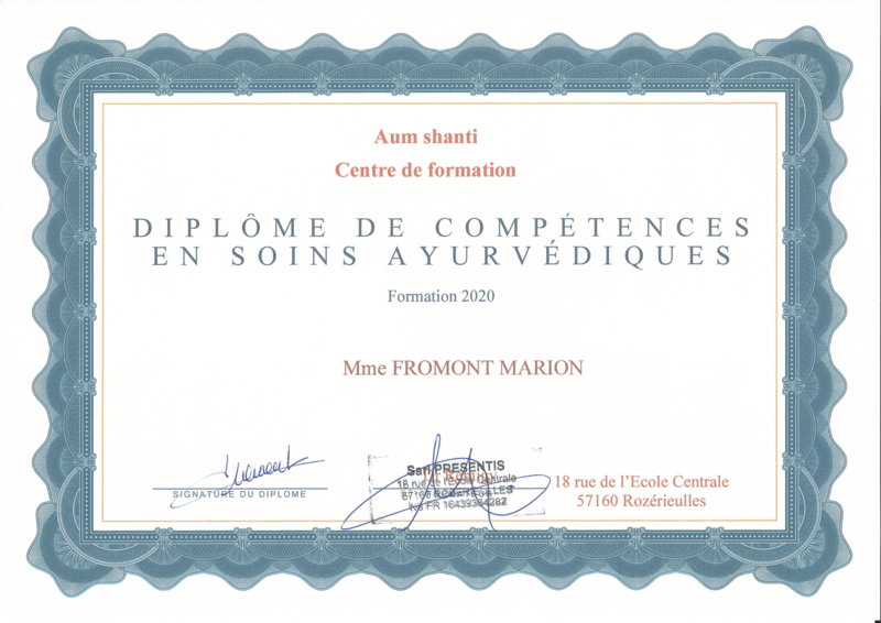 Marion Fromont, votre naturopathe et praticienne ayurvédique à Metz (57000)