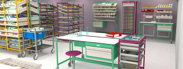 La pose de mobilier médical par Experts du Montage