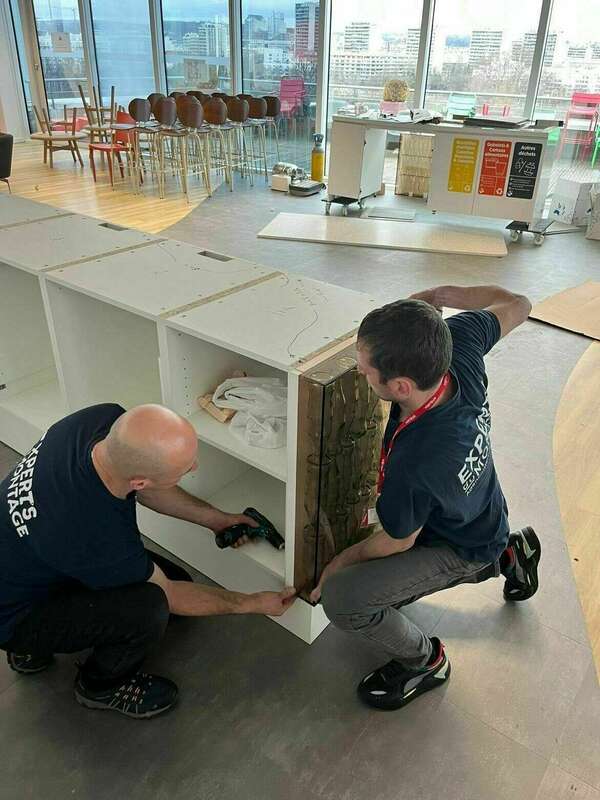 Agencement tertiaire - la signature Experts du Montage