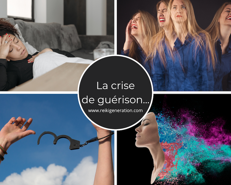 Crise de guérison Purification physique, émotionnelle, mentale et