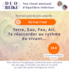 Soin collectif duo-Reiki mai 2026 - 4 éléments