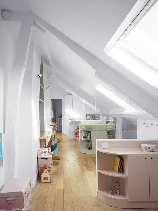 Aménagement de combles à Paris 7e (75007)