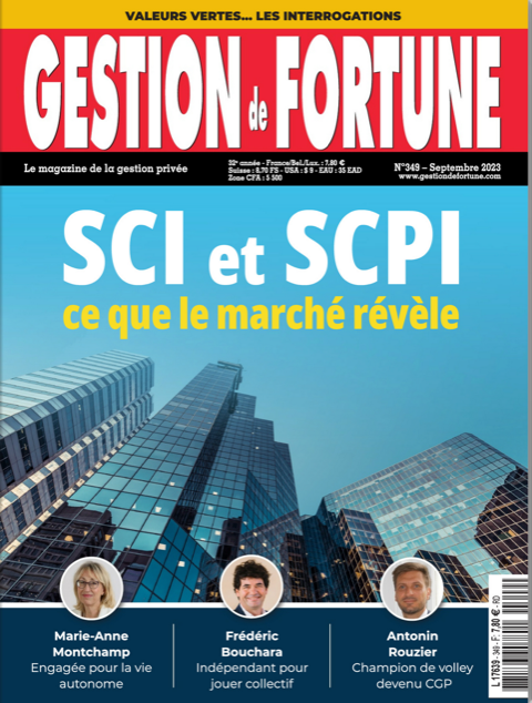 Apparition dans Gestion de Fortune