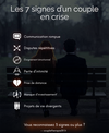 Les 7 signes d'un couple en crise infographie