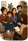 qui vient en therapie familiale - proche haisnes