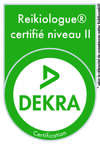 certification ISO 17024 en Reikiologie® de DEKRA certification