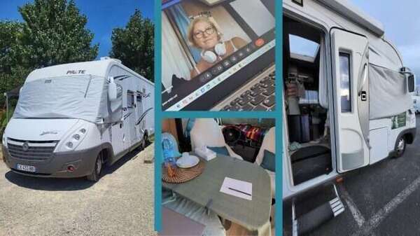 Thérapie nomade : une psychothérapeute transforme son camping-car en cabinet de soins
