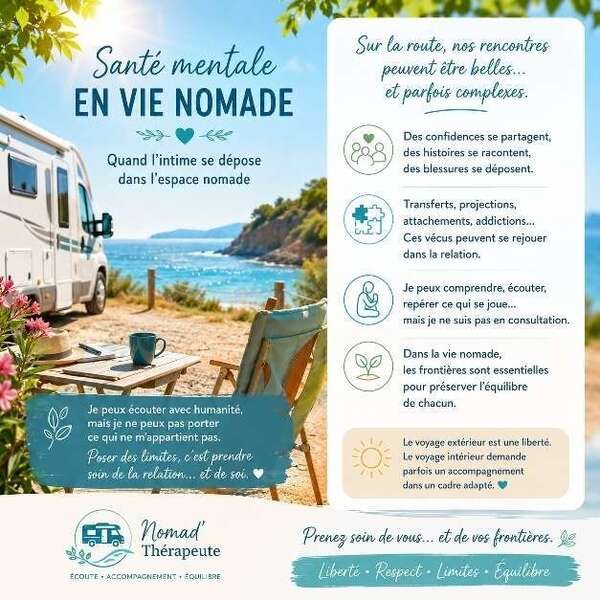 Santé mentale en camping-car : quand l’intime se dépose dans l’espace nomade