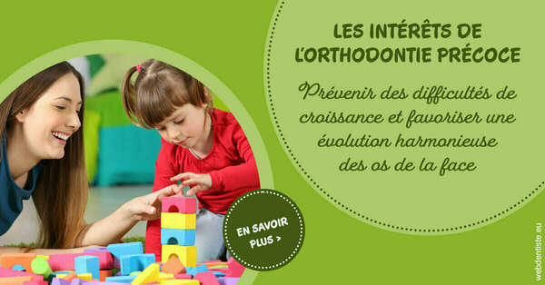 Les intérêts de l'orthodontie précoce