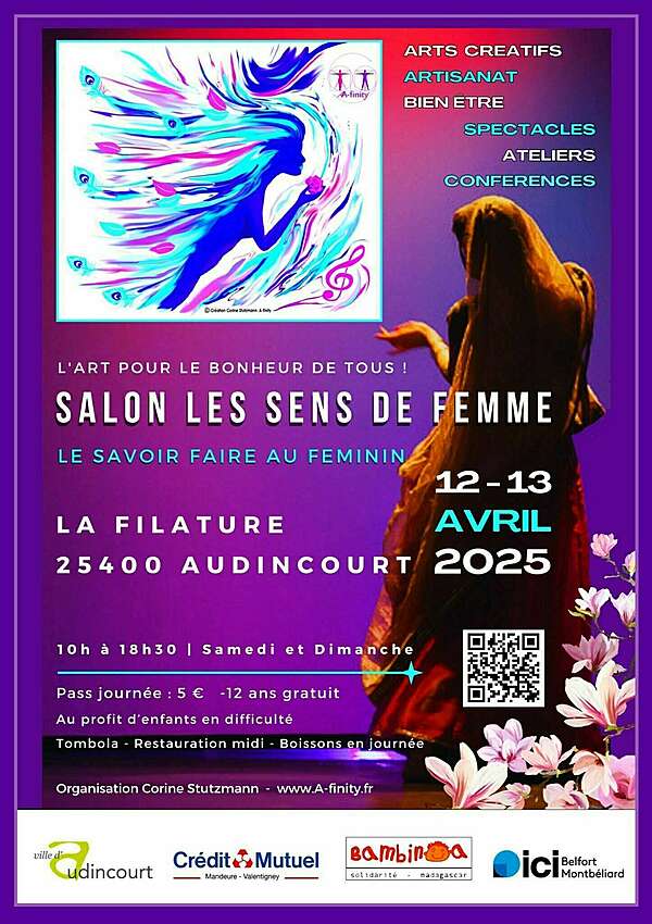 Salon Les Sens de Femme à Audincourt Avril 2025