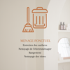 Chez Acacia Conciergerie nous nous occupons du ménage ponctuel avec tout inclus : Rangement , nettoyage des vitres et tout le reste ! 