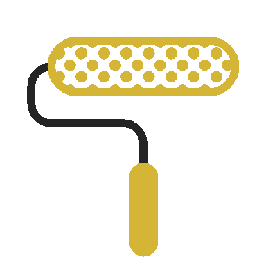 Wired outline 410 painting hover roll  1 