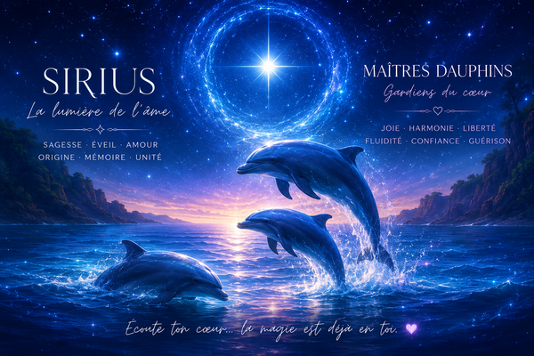 LE CHANT DE SIRIUS ET LA DANSE DES MAITRES DAUPHINS