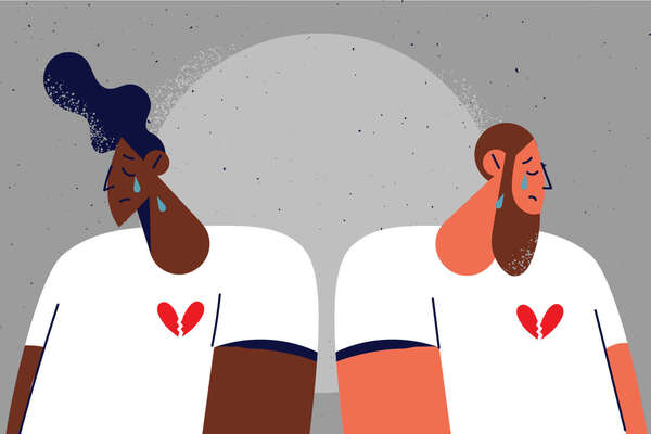 Un couple en pleine interrogation qui envisage une séparation