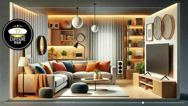 5 Conseils Essentiels pour Aménager le Salon d'une Location Saisonnière