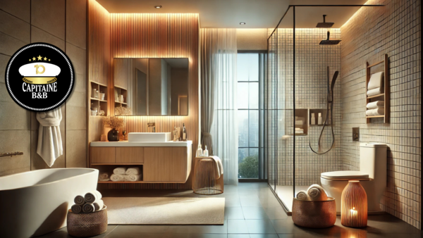5 Conseils pour Aménager une Salle de Bain Fonctionnelle et Attrayante en Location Saisonnière