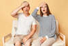 Couple fatigué de se disputer