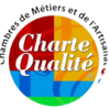 logo charte qualité de la chambres de métiers et de l'artisanat