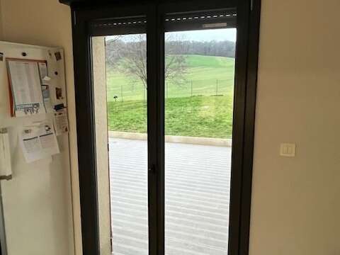 Porte fenêtre gamme hybride - vue intérieur