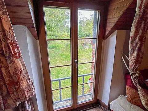 Fenêtre gamme hybride avec petit bois intégré - vue intérieur