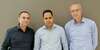 Les trois fondateurs de MyTower : des fondateurs, Jean-Christophe Cuvelier, Mohamed Ould et Frank Dropmann