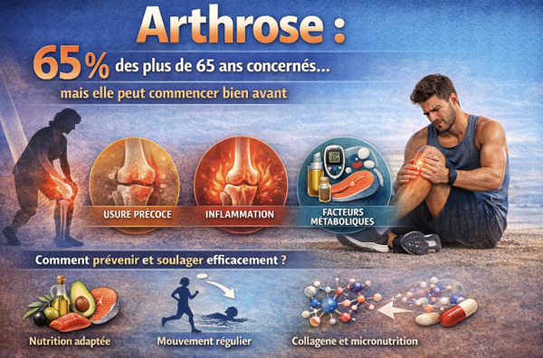 Arthrose : 65 % des plus de 65 ans concernés… mais elle peut commencer bien avant