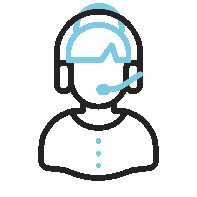 Wired outline 683 female customer service hover pinch