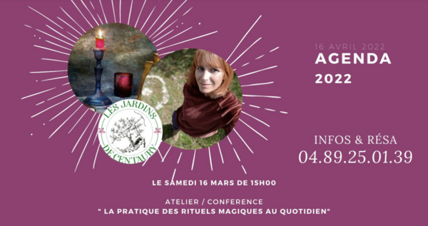 Atelier / Conférence " La pratique des rituels magiques au quotidien"