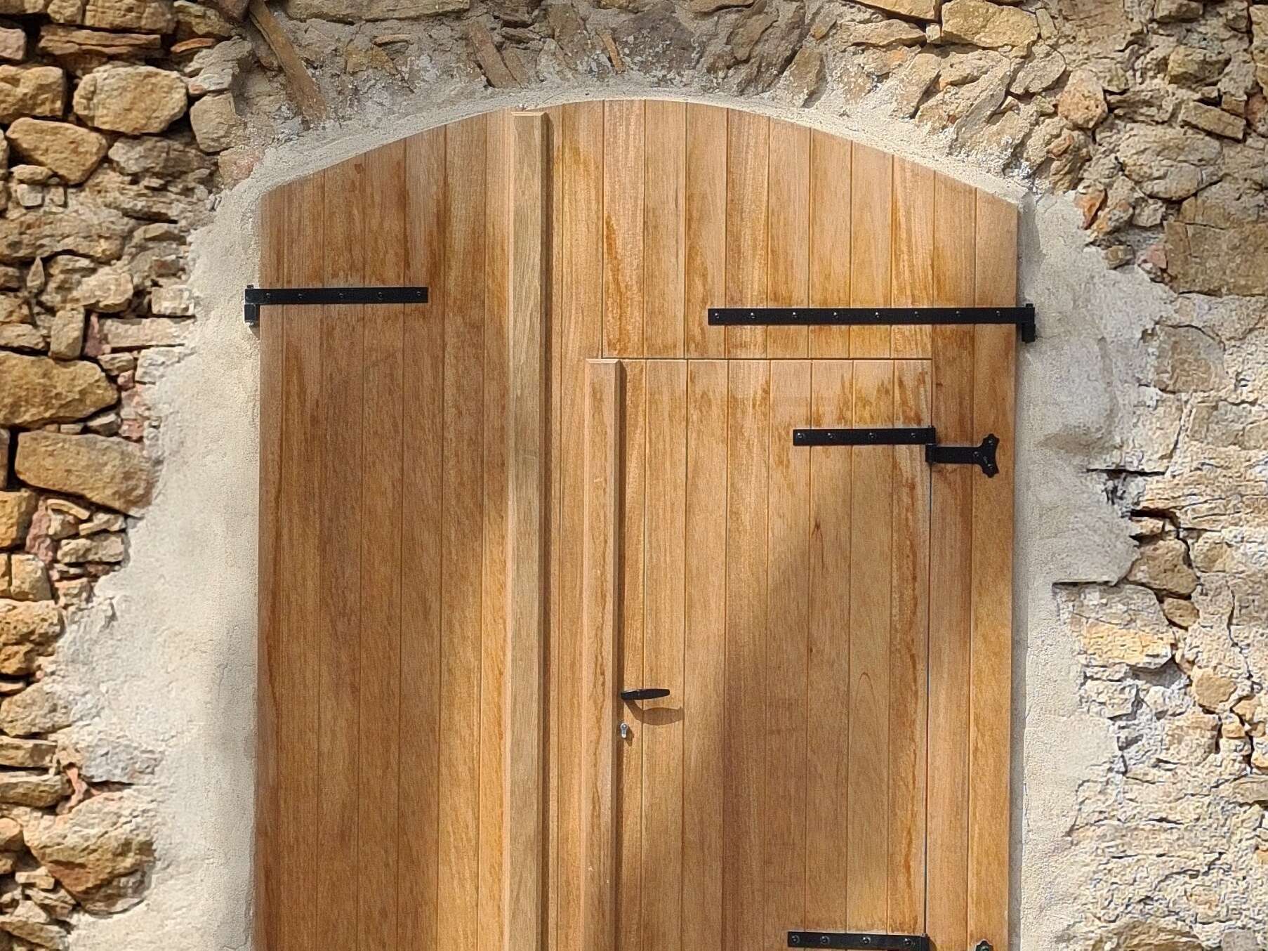 Volets porte de grange