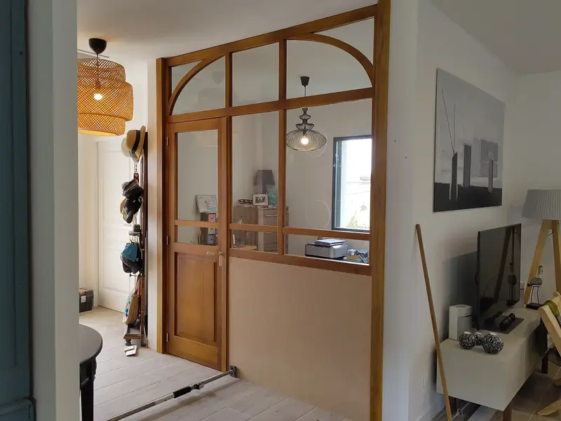 Verrière Bois style Art Déco par La Gueule du Bois