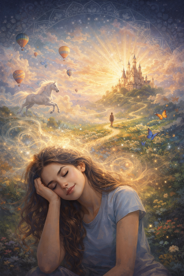 Différence entre Rêve Éveillé Libre et Rêve Nocturne : Deux Chemins vers la Connaissance de Soi