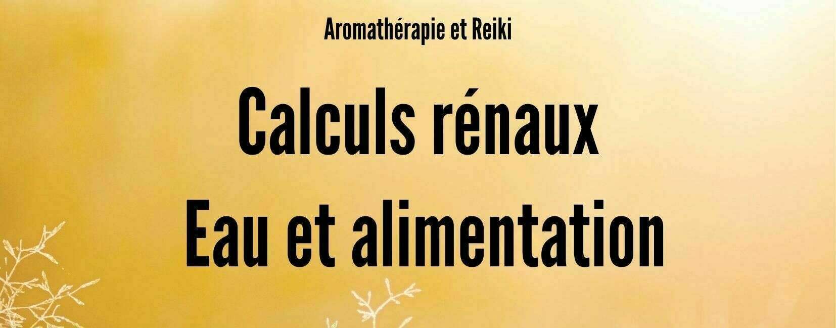 calcul rénaux alimentation à éviter