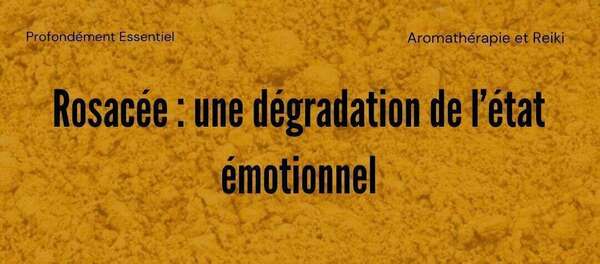 Instants chroniques : Rosacée : une dégradation de l’état émotionnel