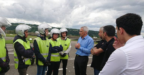 Ternay - Visite du centre de formation Percigônes