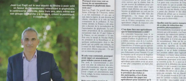 Mon interview Mag2Lyon - Glyphosate - Juin 2018
