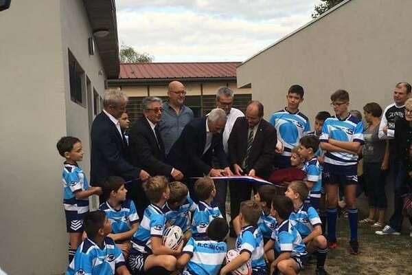 #Mions - Inauguration du stade de rugby Jean Rougé