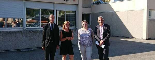 #Condrieu - Rentrée des classes au collège "Le Bassenon" et bilan de la journée