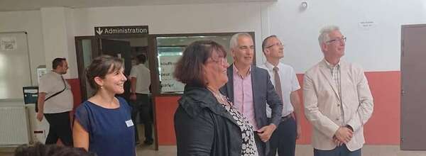 #Communay - Rentrée des classes au collège Hector Berlioz