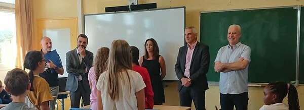 #Givors - Rentrée des classes à l'école élémentaire Joliot Curie