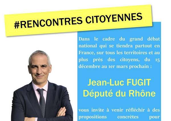 #Chaussan - Rencontre citoyenne lundi 17 décembre