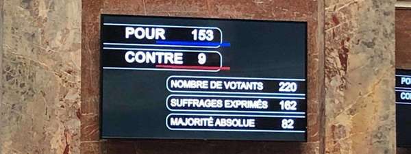 #Mesures d'urgences économique et sociale - Vote du projet de loi