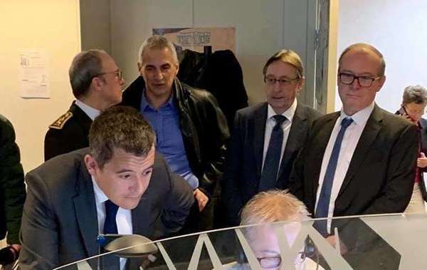 #Lyon - Visite de Gérald DARMANIN - Impôt à la source