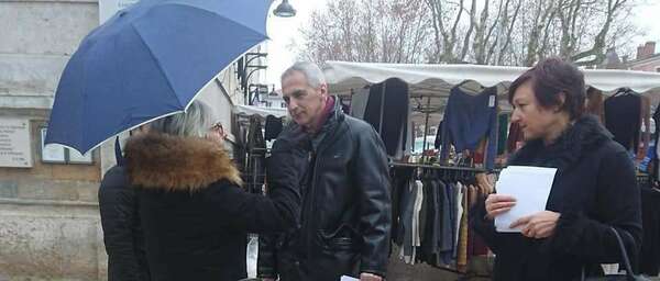 #Givors - Rencontre sur le marché dominical