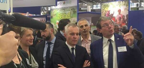 #Salon Agriculture - Rencontre de l'ANSES avec François de Rugy