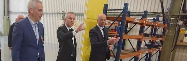 #Montagny - Visite d'Imeca en présence de François de Rugy