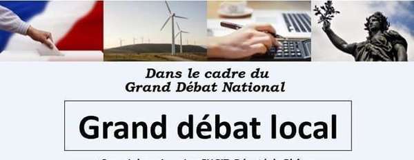 #Grand débat national - Programme de ma semaine