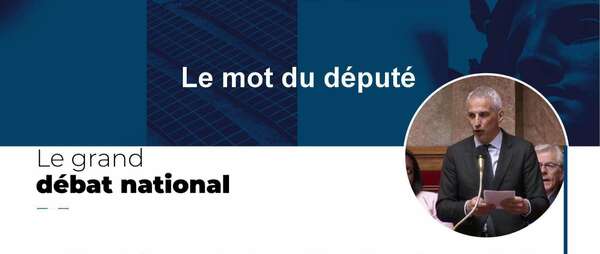 [Grand débat national] - Synthèse finale des 13 débats organisés sur la circonscription
