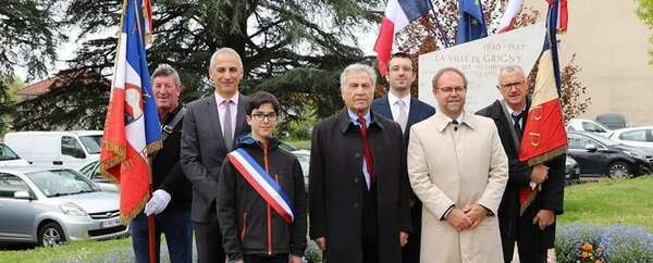 #Grigny - Cérémonie d'hommage aux martyrs et héros de la déportation.